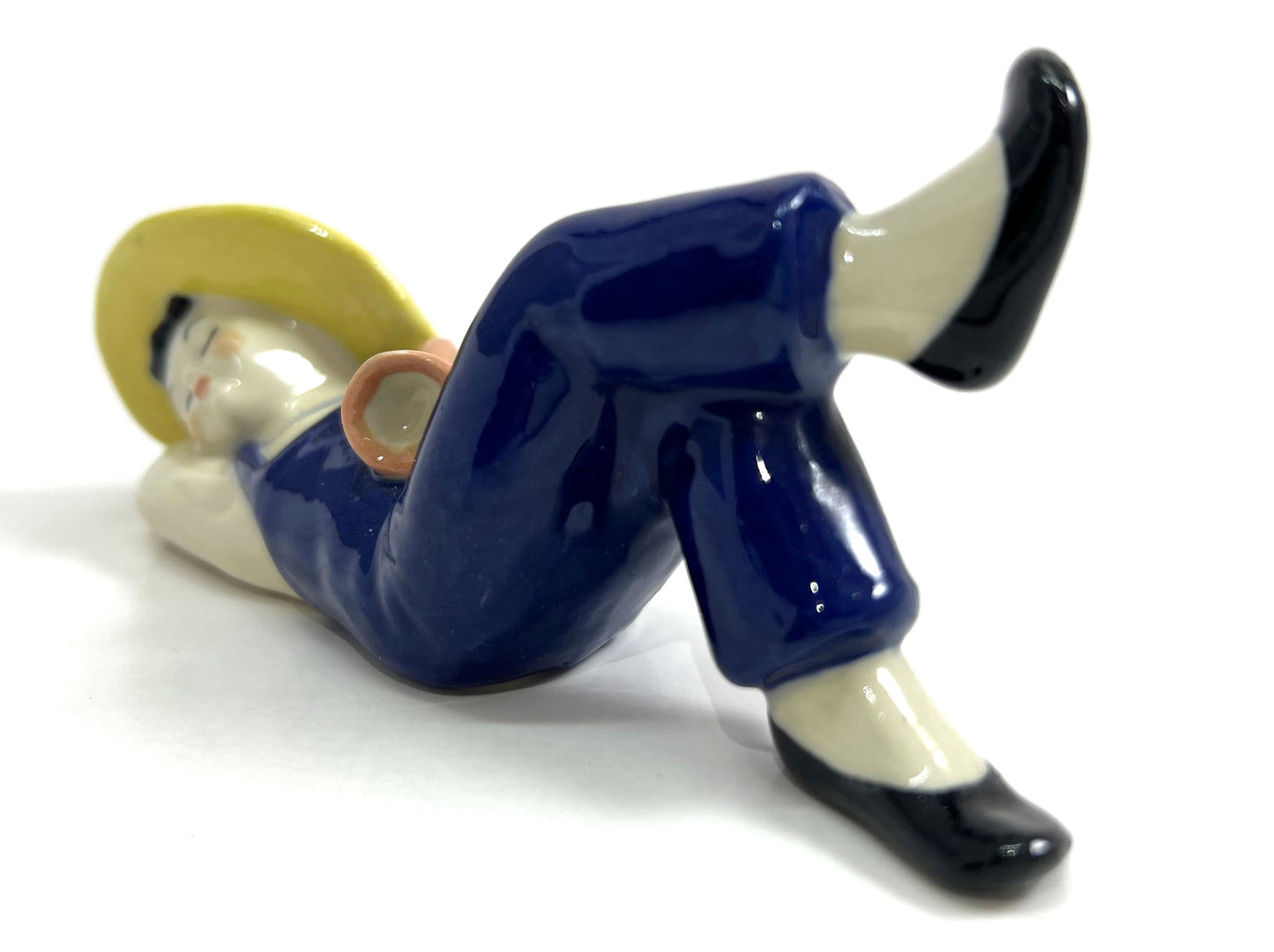 Ceramic Arts Studio Figurine, Garden Girl in Overalls, 1940-1956