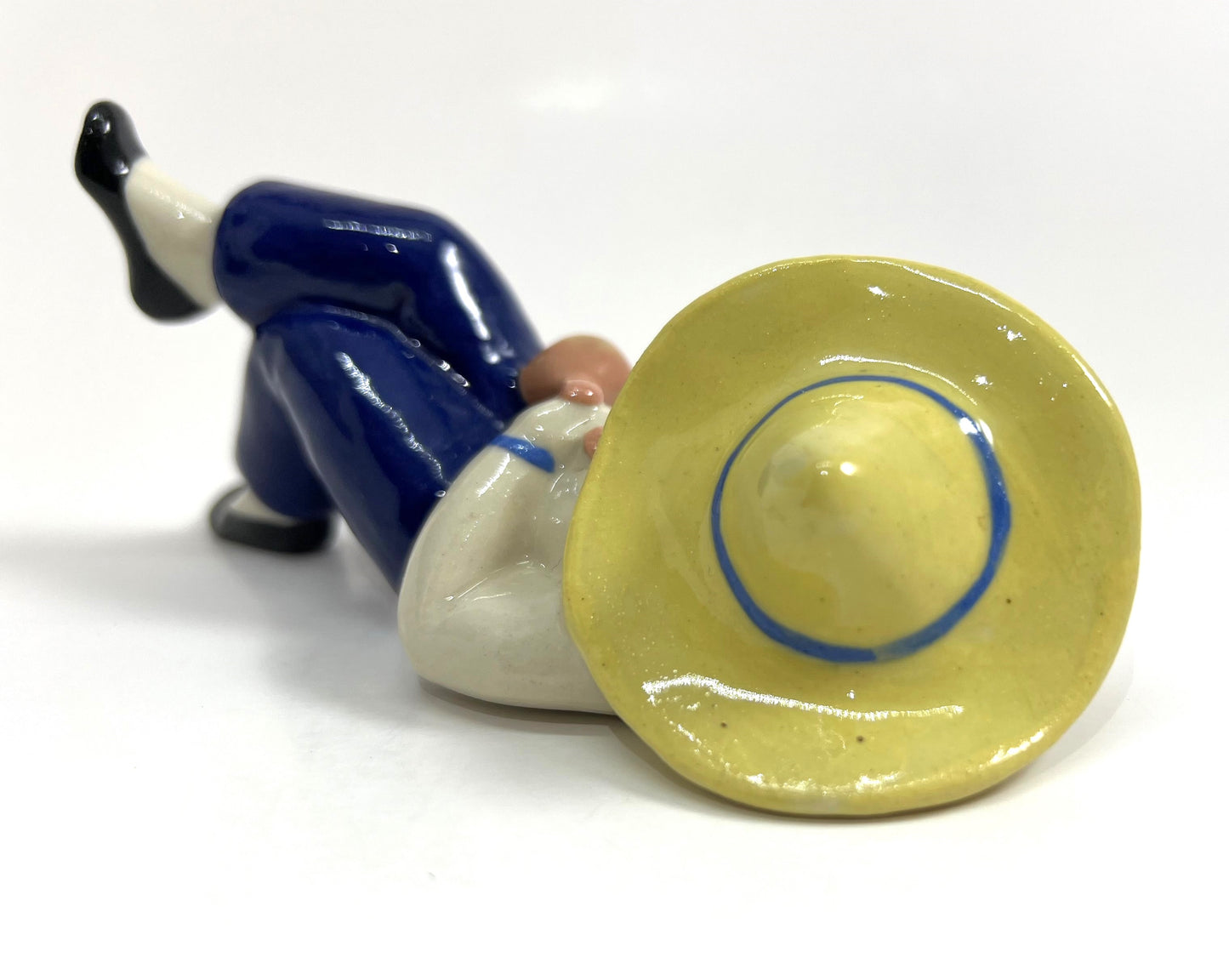 Ceramic Arts Studio Figurine, Garden Girl in Overalls, 1940-1956