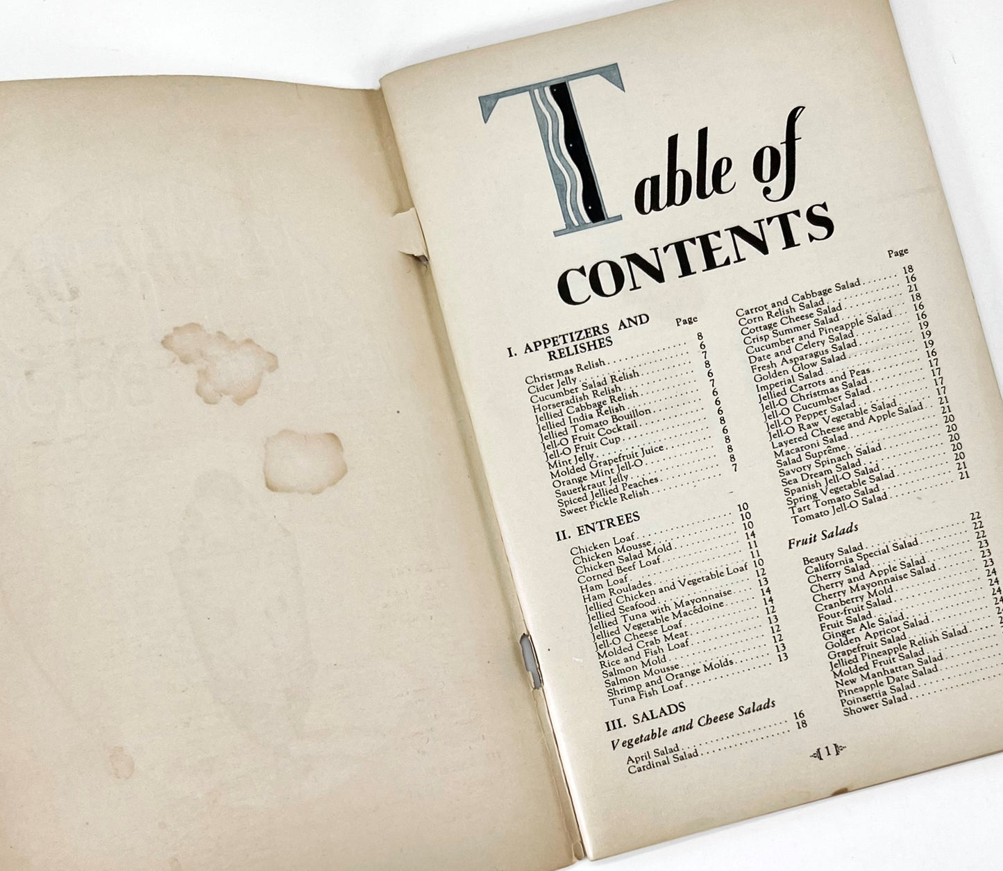 The Complete Jell-O Recipe Book, 1929