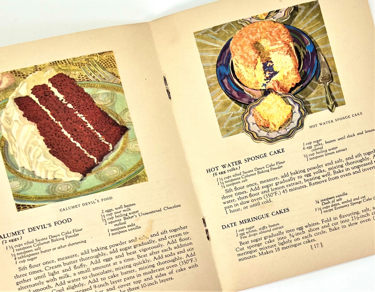The Calumet Baking Book, 1929