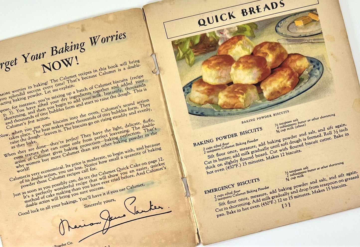 The Calumet Baking Book, 1929