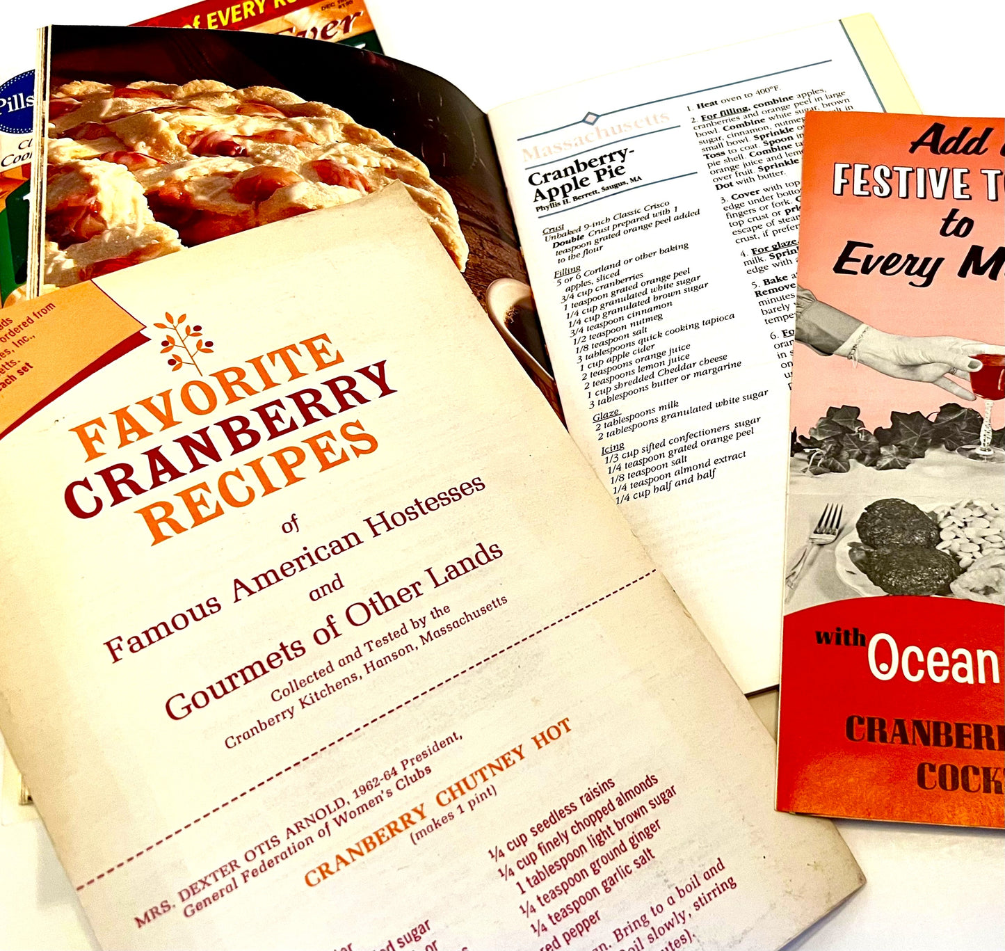 Ocean Spray Cranberry Juice Cookbooklet, 1950s