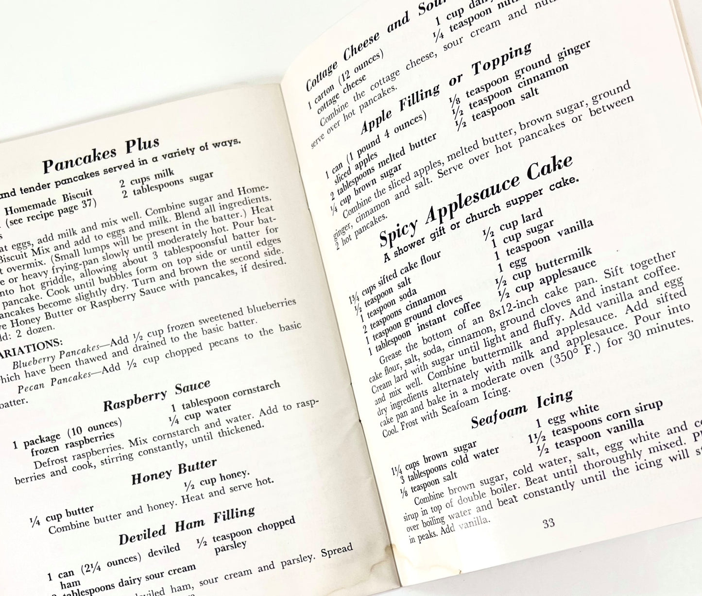 Fantasy of Foods Cook Book from WEEU Radio, UGI Gas, and The National Live Stock and Meat Board, 1960
