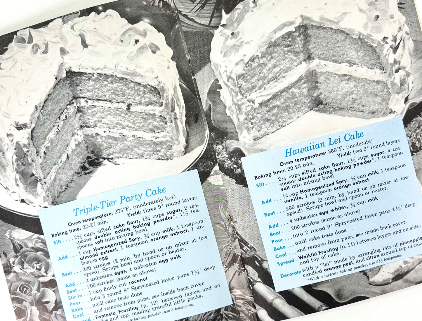 Spry Shortening's 10 Cakes Husbands Like Best Cookbooklet, 1940s