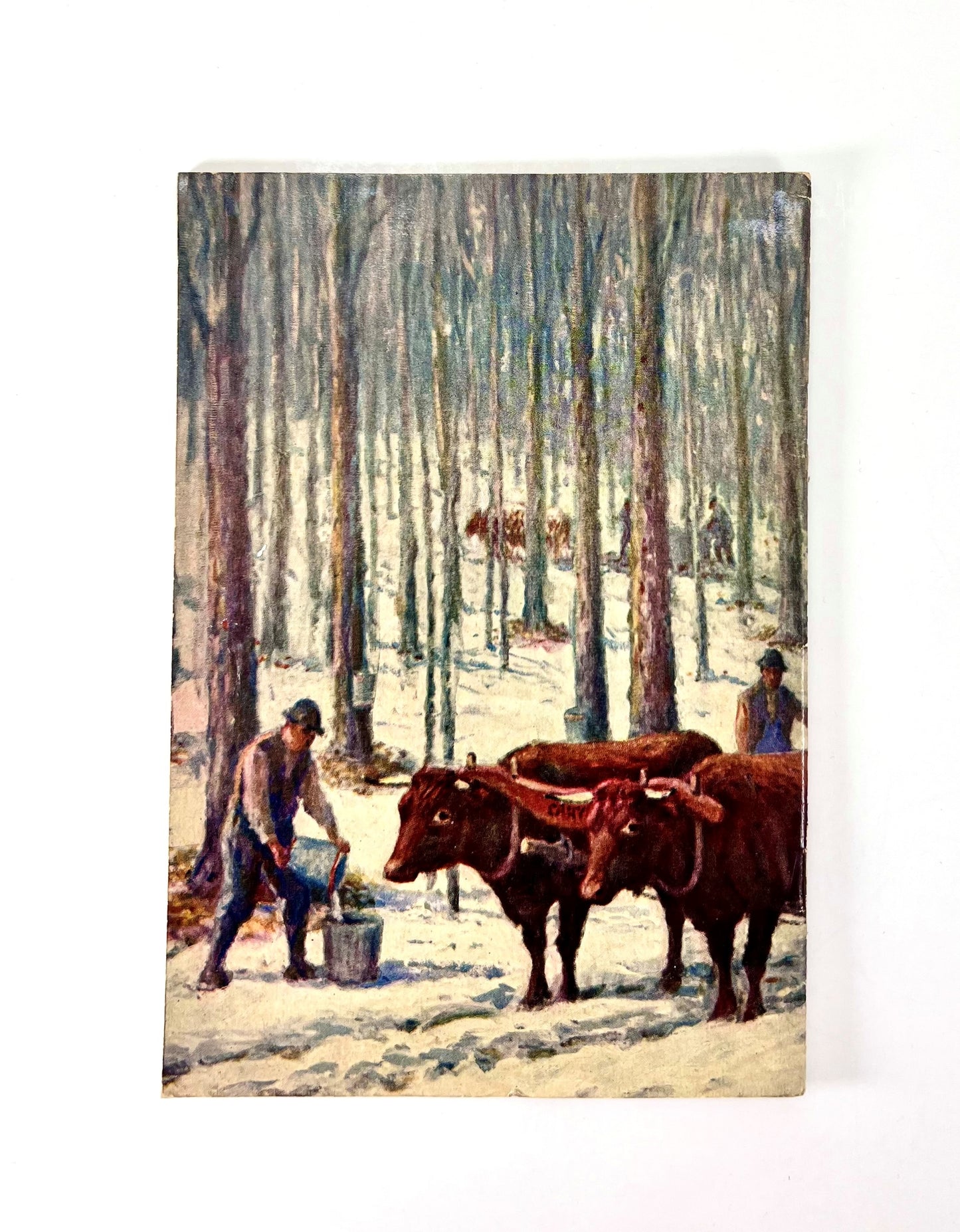 Highland Maple Syrup Recipes from Old Vermont Cookbooklet, 1930s