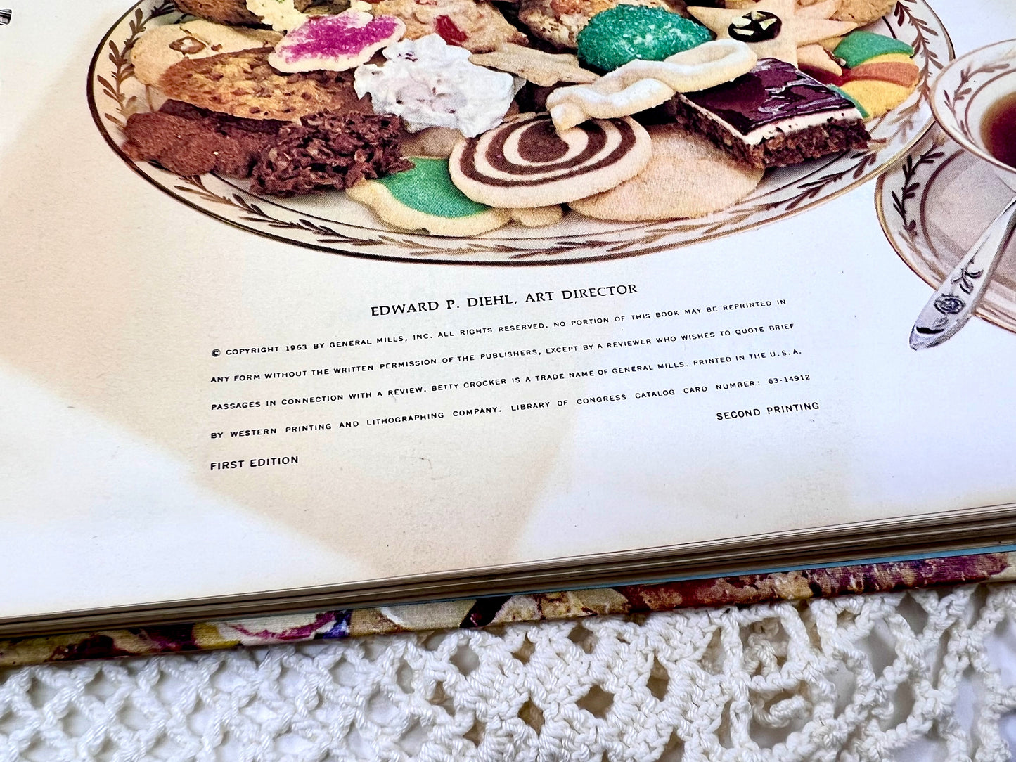 Betty Crocker's Cooky Book, 1st Edition, 2nd Printing, 1963