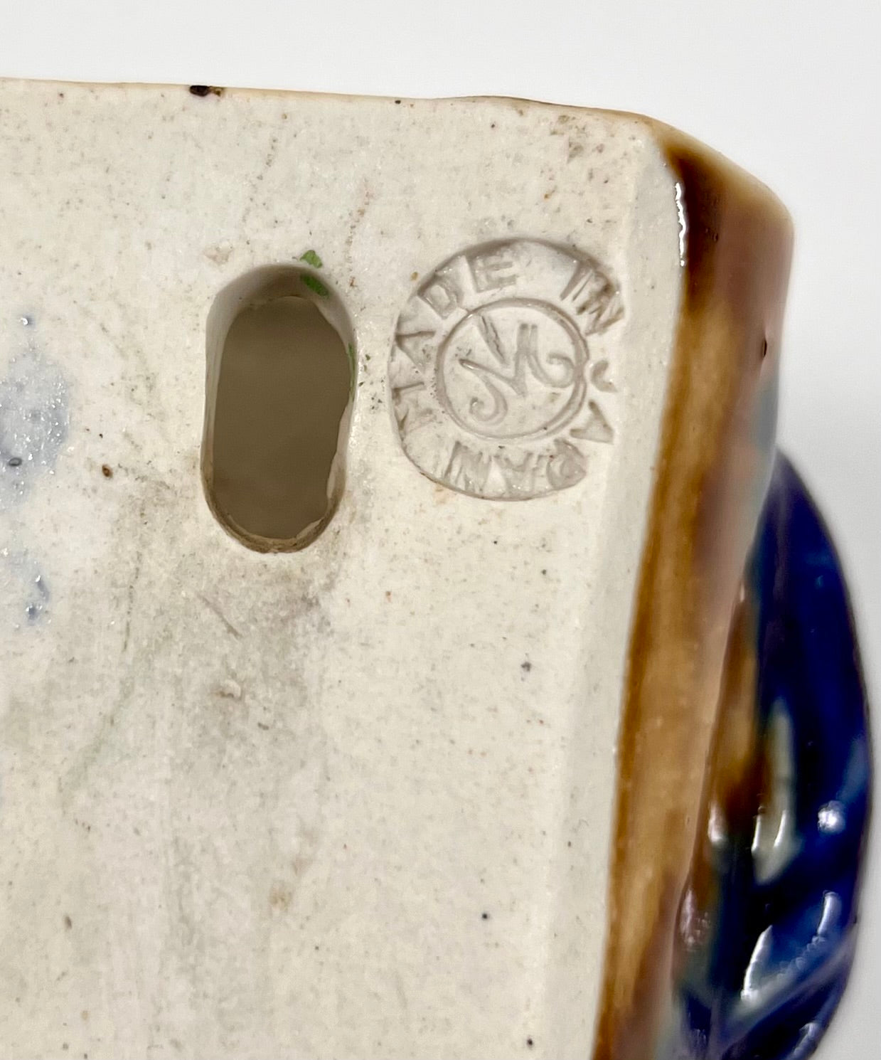 Bird on Branch Mid-century Ceramic Wall Pocket, 1950s