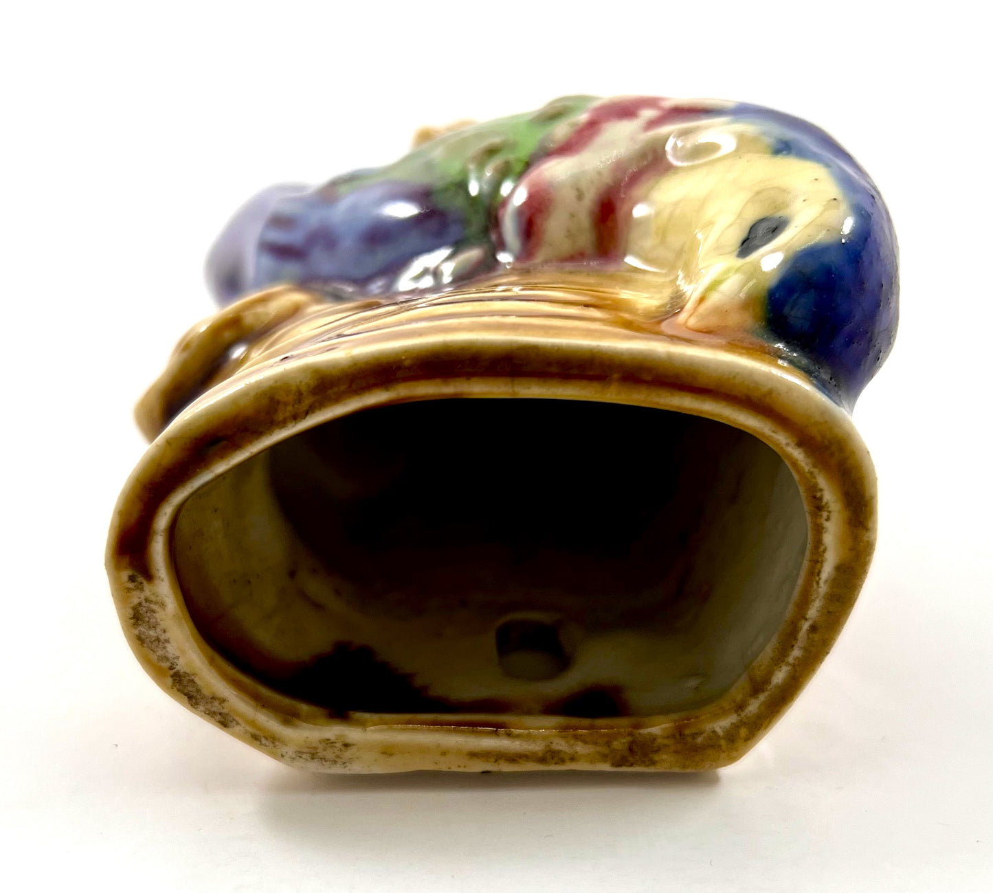 Bird on Branch Mid-century Ceramic Wall Pocket, 1950s