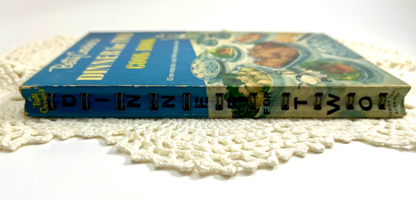 Betty Crocker's Dinner for Two Cook Book, First Ediition, First Printing, 1958