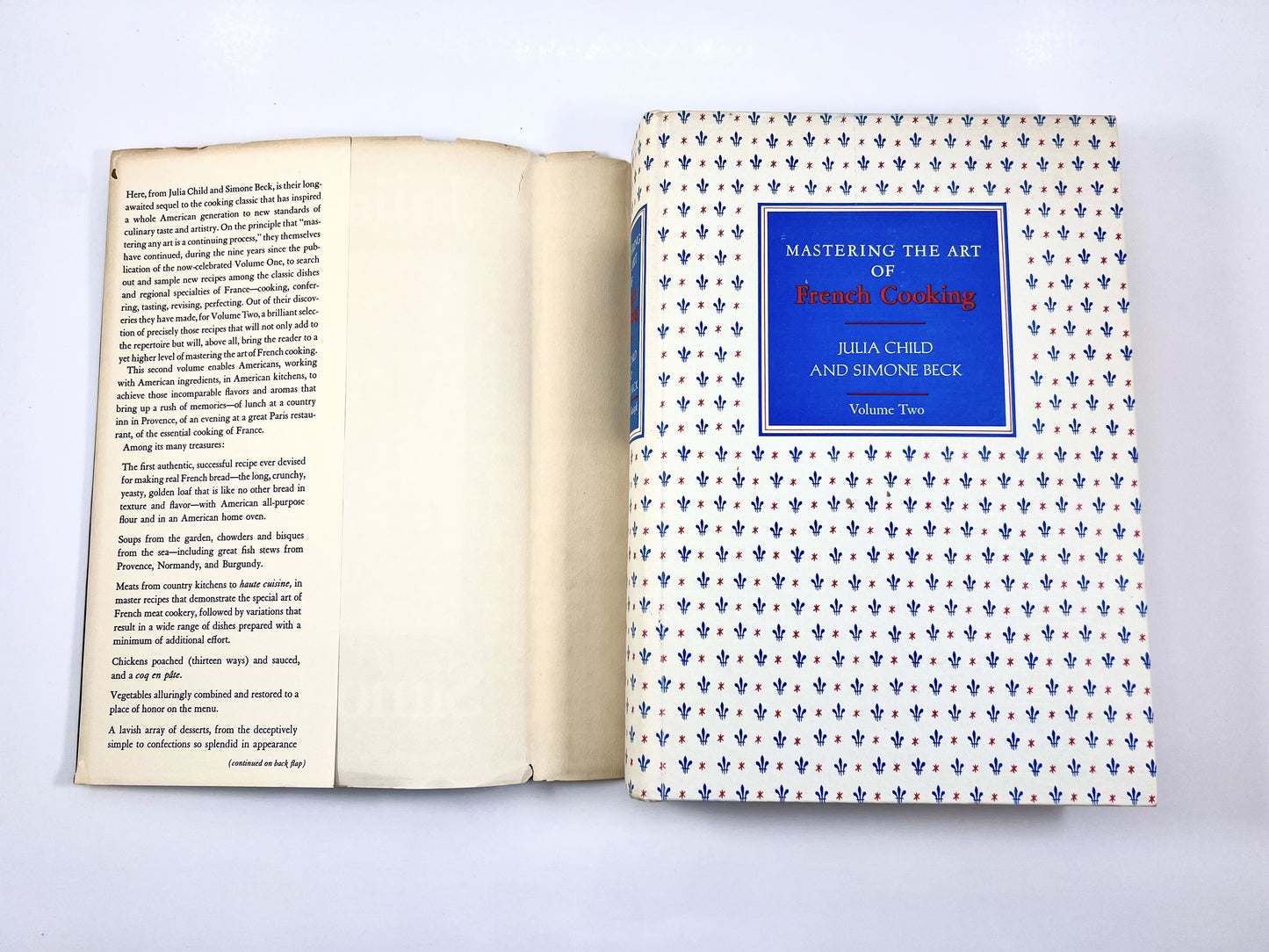 Mastering the Art of French Cooking, Volume 2, Julia Child, 1st Edition, 1970