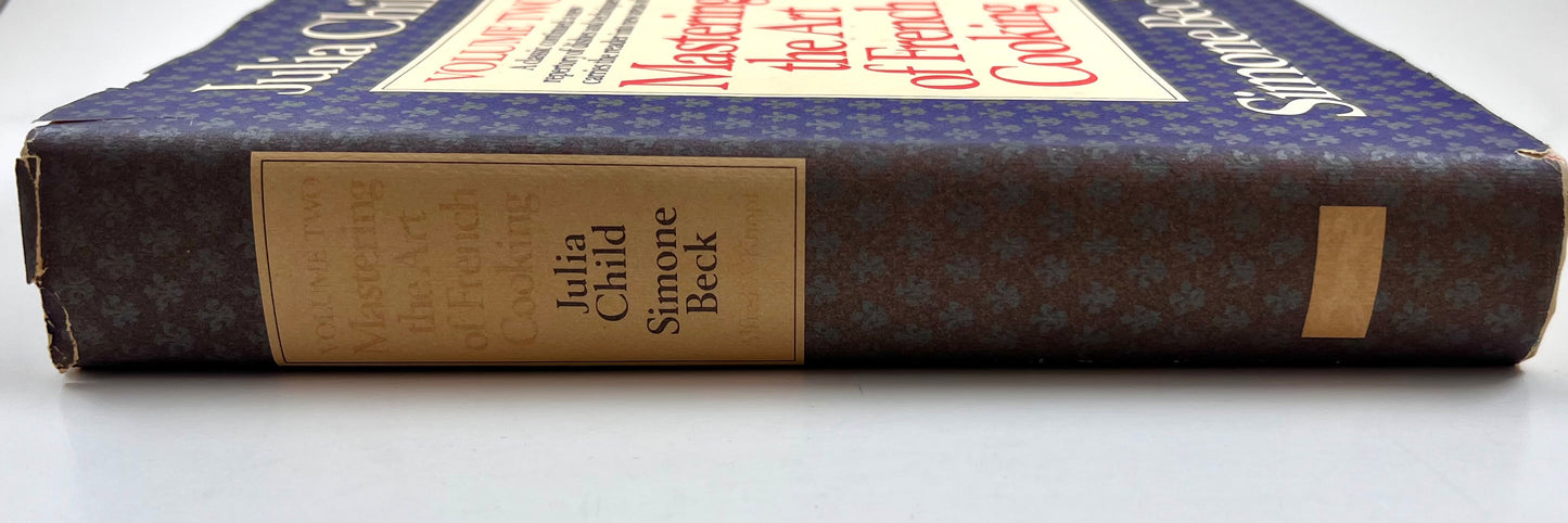 Mastering the Art of French Cooking, Volume 2, Julia Child, 1st Edition, 1970