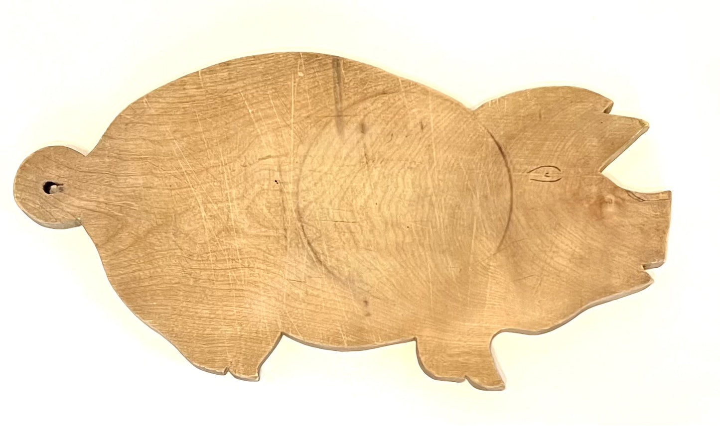 Wooden Pig Bread/Cutting Board