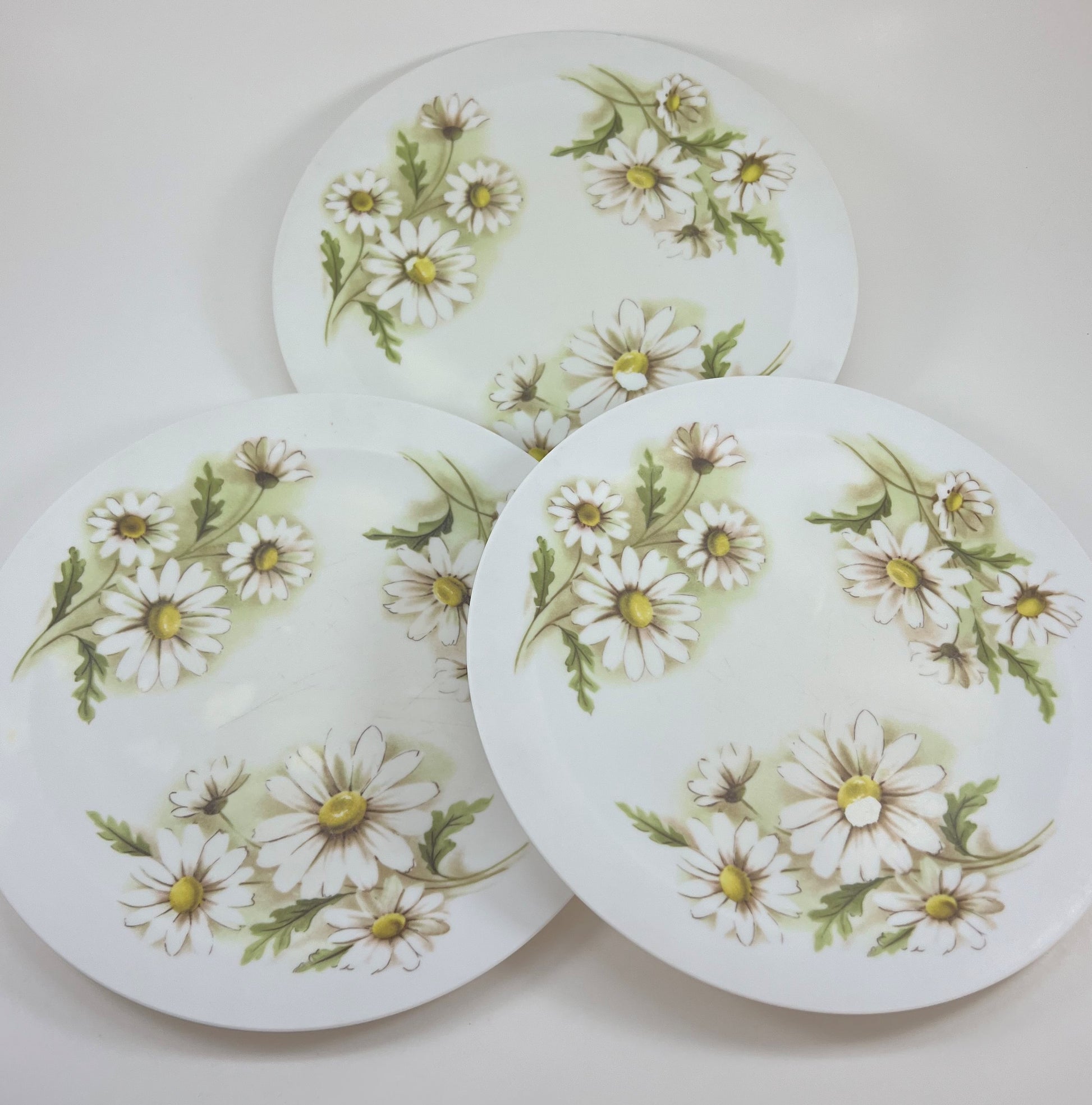 Melamine Daisy Plates