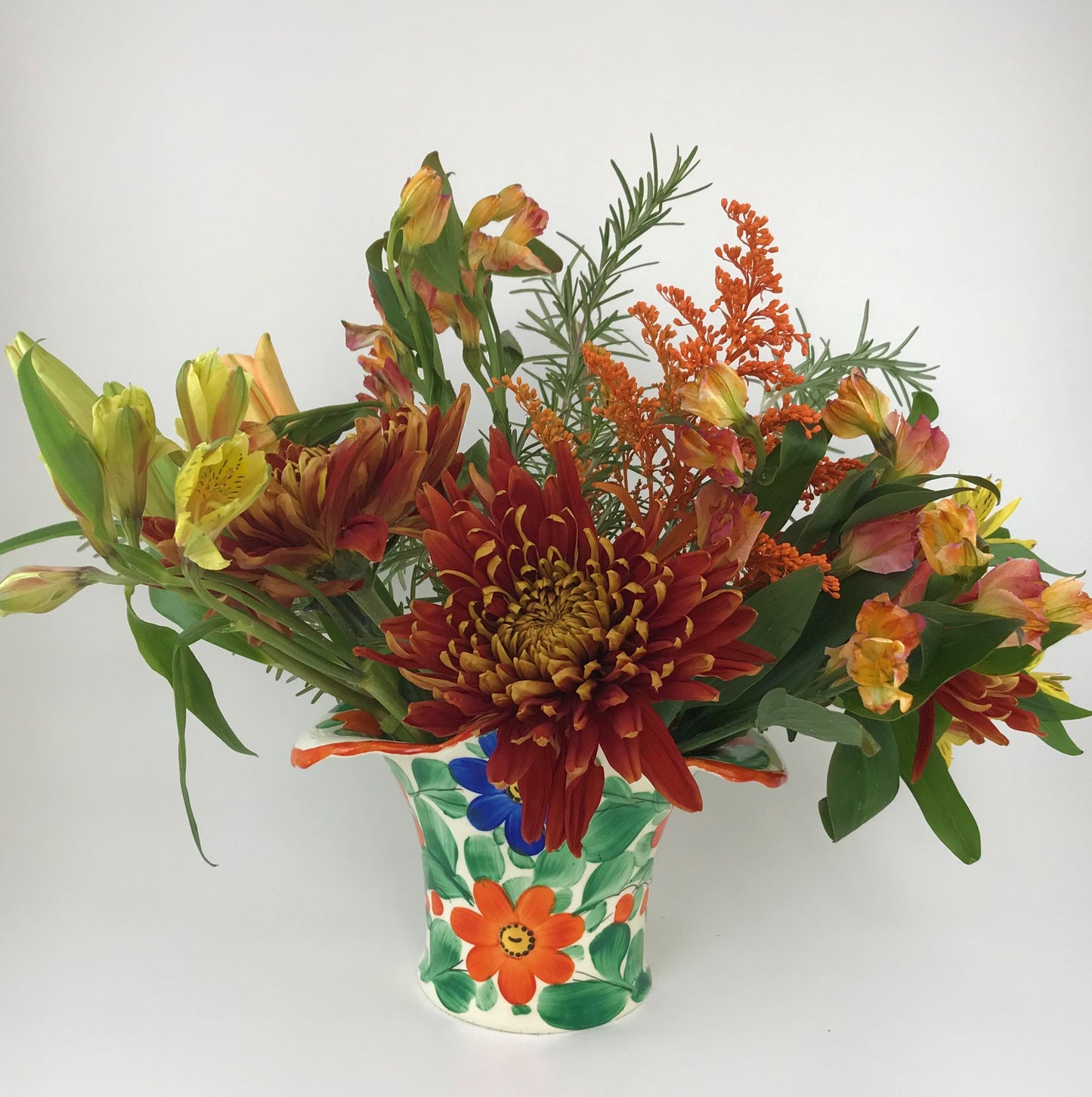 Vintage Czechoslovakian Vase