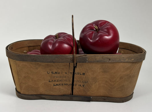Vintage Fruit Basket, Lakemont, NY
