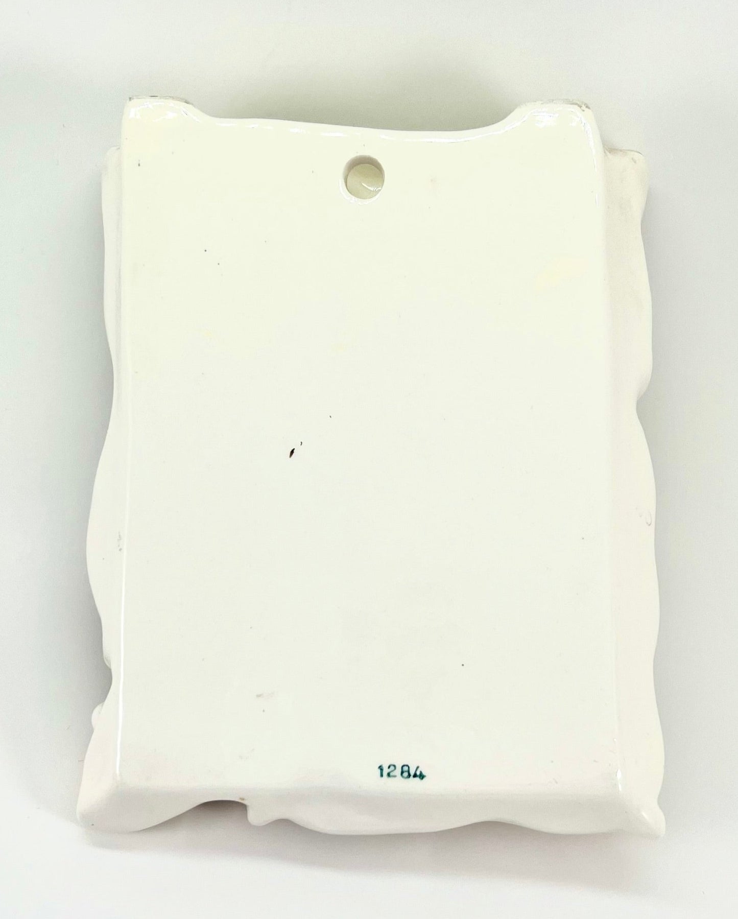 Bird and Blossoms Mid-century Ceramic Wall Pocket Vase
