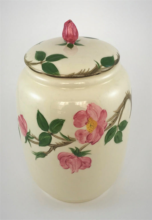 Franciscan Ware Pink Desert Rose Cookie Jar