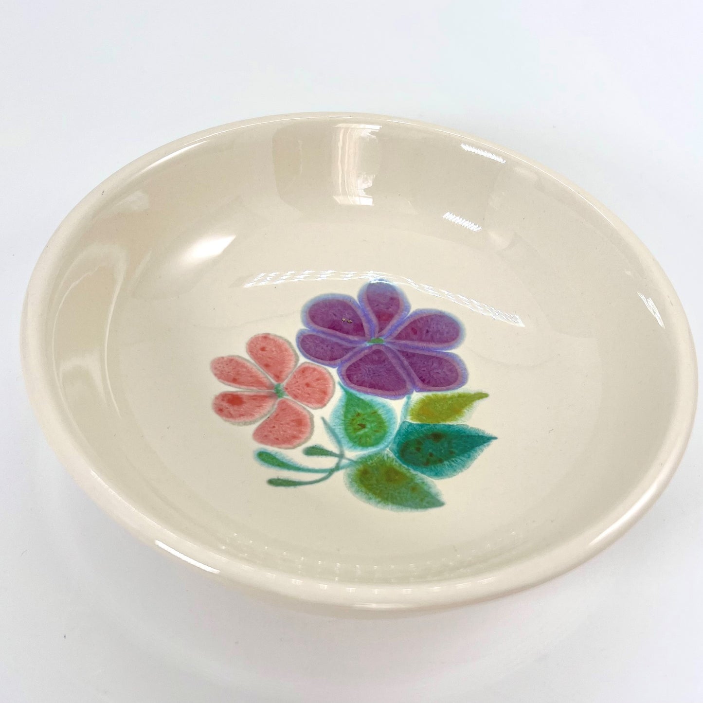 Franciscan Floral Earthenware Dinner Set of 4 Place Settings, 1970s