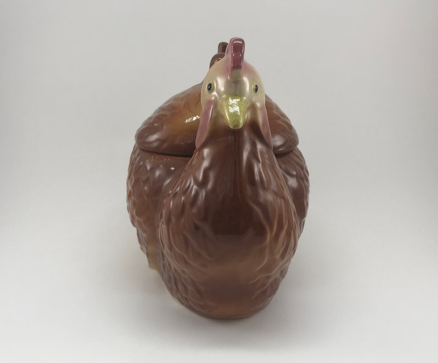 FAPCO Ceramic Hen and Chick Cookie Jar