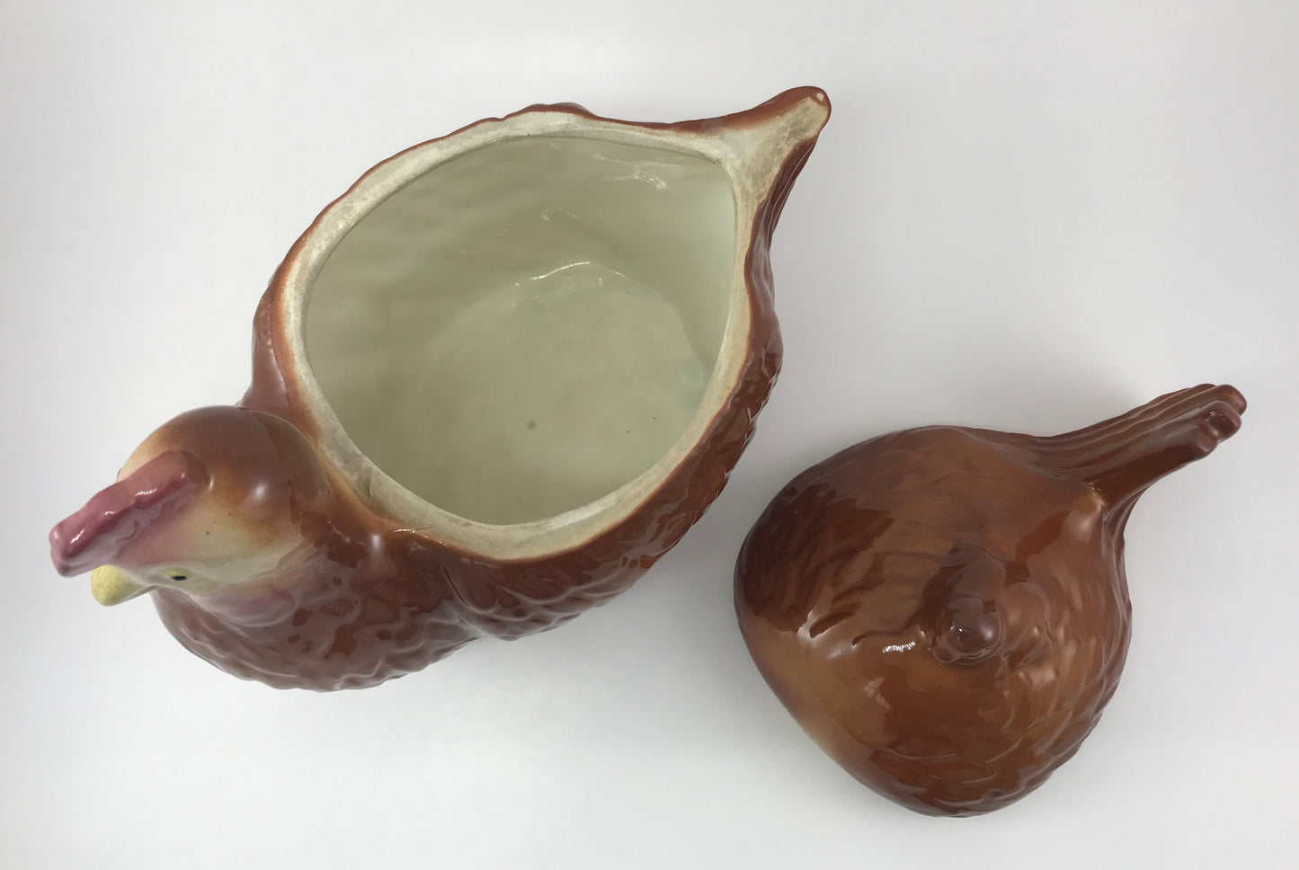 FAPCO Ceramic Hen and Chick Cookie Jar
