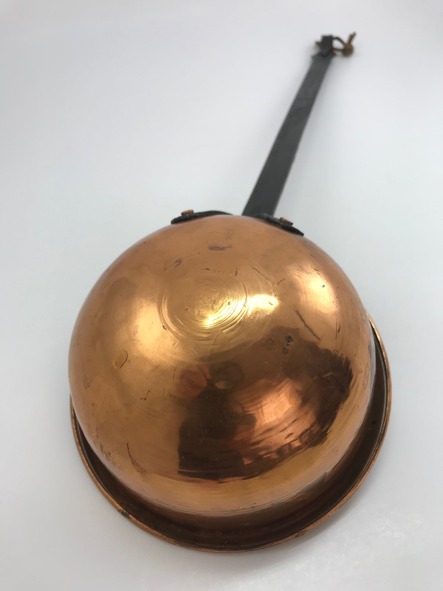 Ladle, Antique Copper with Wrought Iron Handle