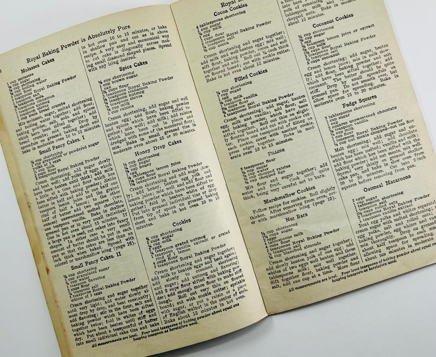 New Royal Cook Book, Royal Baking Powder Co., 1920