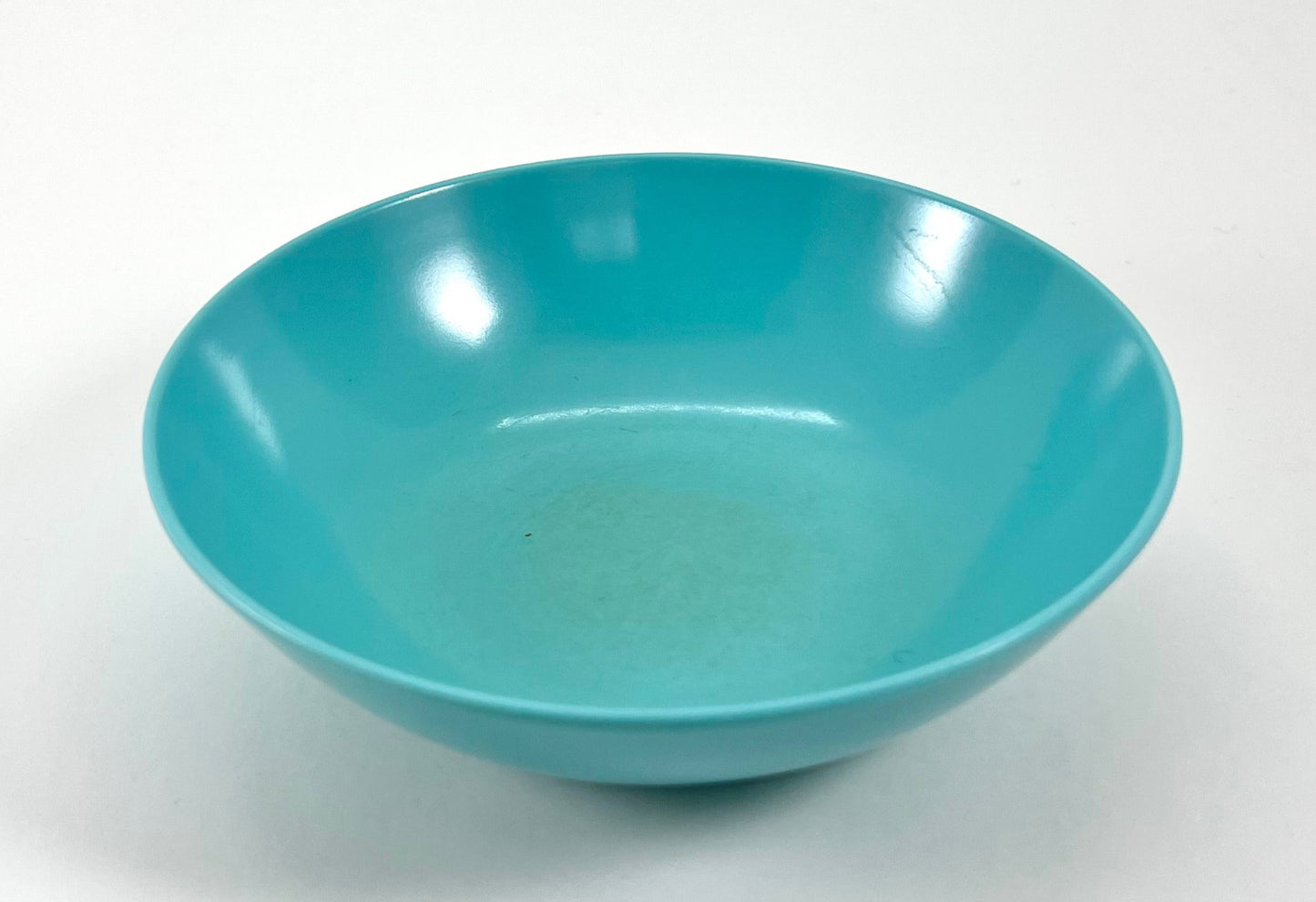 Mid-century Melamine Turquoise Poppies Dinnerware with Serving Pieces. c. 1965