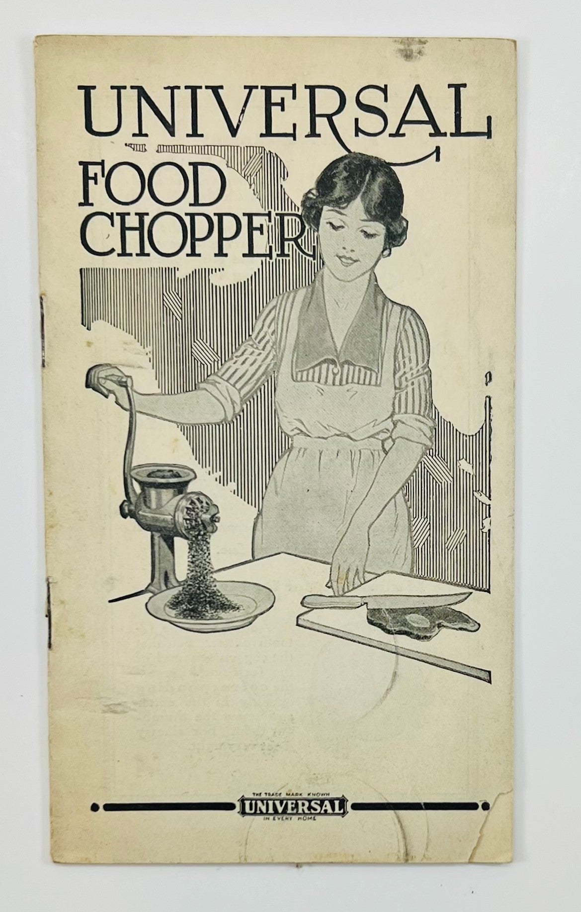 Universal Food Chopper Illustrated Advertising Cookbooklet, c. 1920s