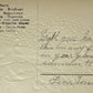 Edwardian Embossed Floral Postcard, 1909 New Year Greetings