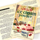 Jello-O Cookbook, 1922, with Jell-O Ice Cream Powder Pamphlet