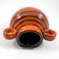 German Wall Pocket, Fire Ember Orange Urn