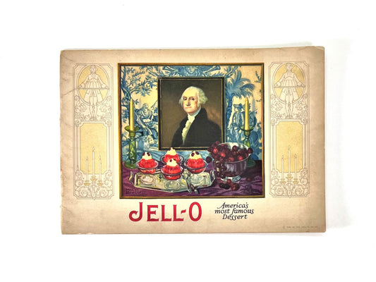 Jell-O Cookbook, George Washington Cover, 1926