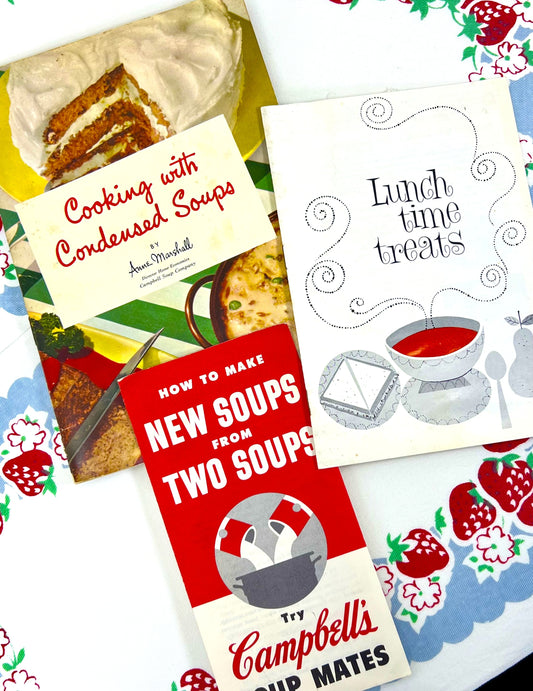 Campbell's Soup Recipe Pamphlet, How to Make New Soups from Two Soups, 1960s