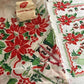 Christmas Paper Napkin and Tablecloth Set, 1950s Beach Products