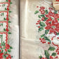 Christmas Paper Napkin and Tablecloth Set, 1950s Beach Products