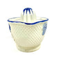 Grapevine Ceramic Reamer Juice & Pitcher, Blue and White, 1920s-1930s Japan