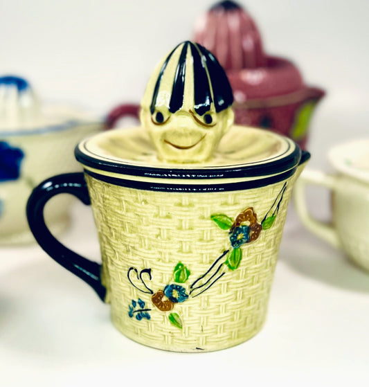 Jester Clown Juice Reamer, Hotta Yu Shoten Juicer, 1920s Japan