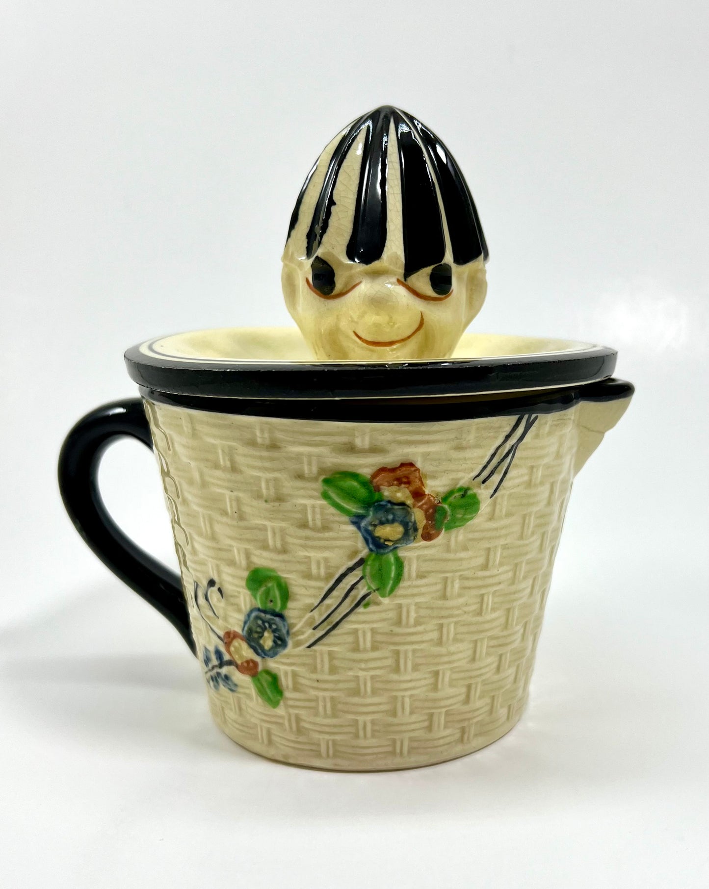 Jester Clown Juice Reamer, Hotta Yu Shoten Juicer, 1920s Japan