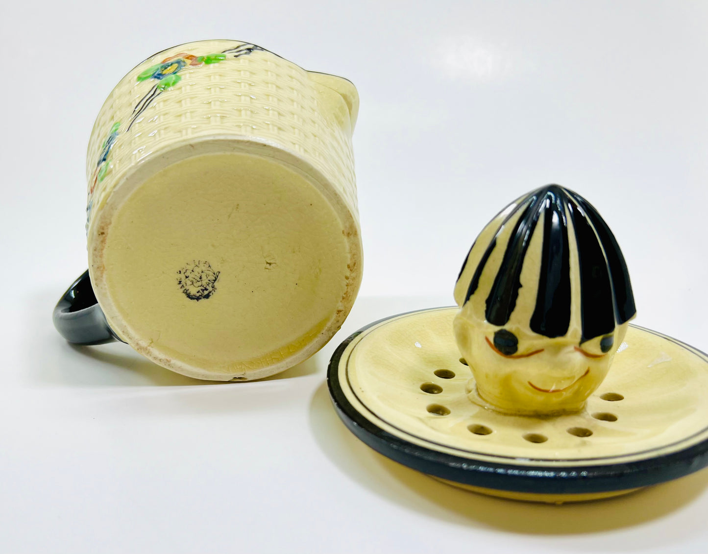 Jester Clown Juice Reamer, Hotta Yu Shoten Juicer, 1920s Japan