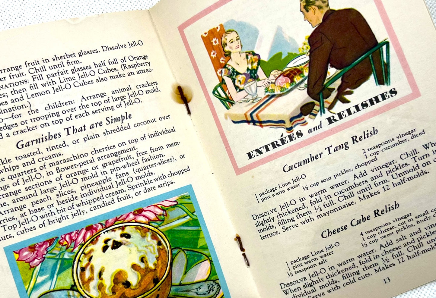 1932 Jell-O No Boil Recipe Booklet, Try the New Jell-O Cookbooklet