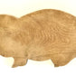 Wooden Pig Bread/Cutting Board