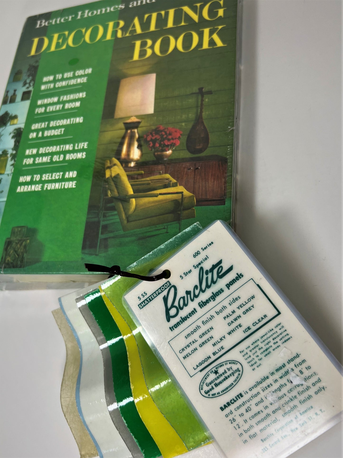 Mid-century Better Homes & Gardens Decorating Book, 1968, Sealed in Original Packaging