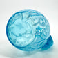 Blue Opalescent Cruet, Brocade/Spanish Lace Pattern, Northwood Glass Company, c. 1899