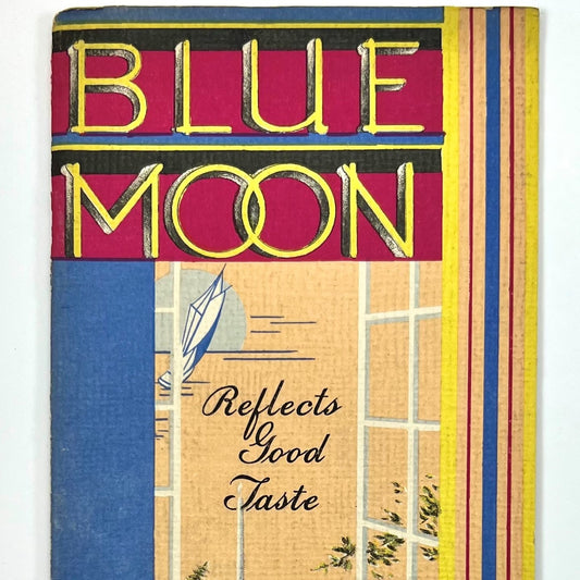 Blue Moon Cheese Products Recipe Cookbooklet, c. 1920s