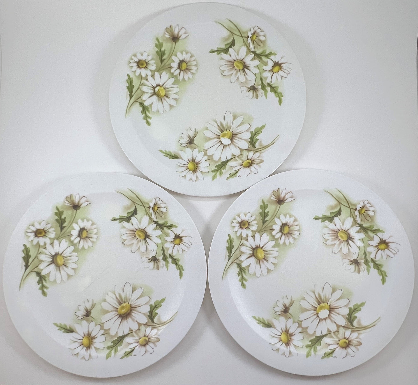 Melamine Daisy Plates