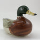 Goss Mallard Duck Planter, Hand-painted Glazed Porcelain, Mid-century