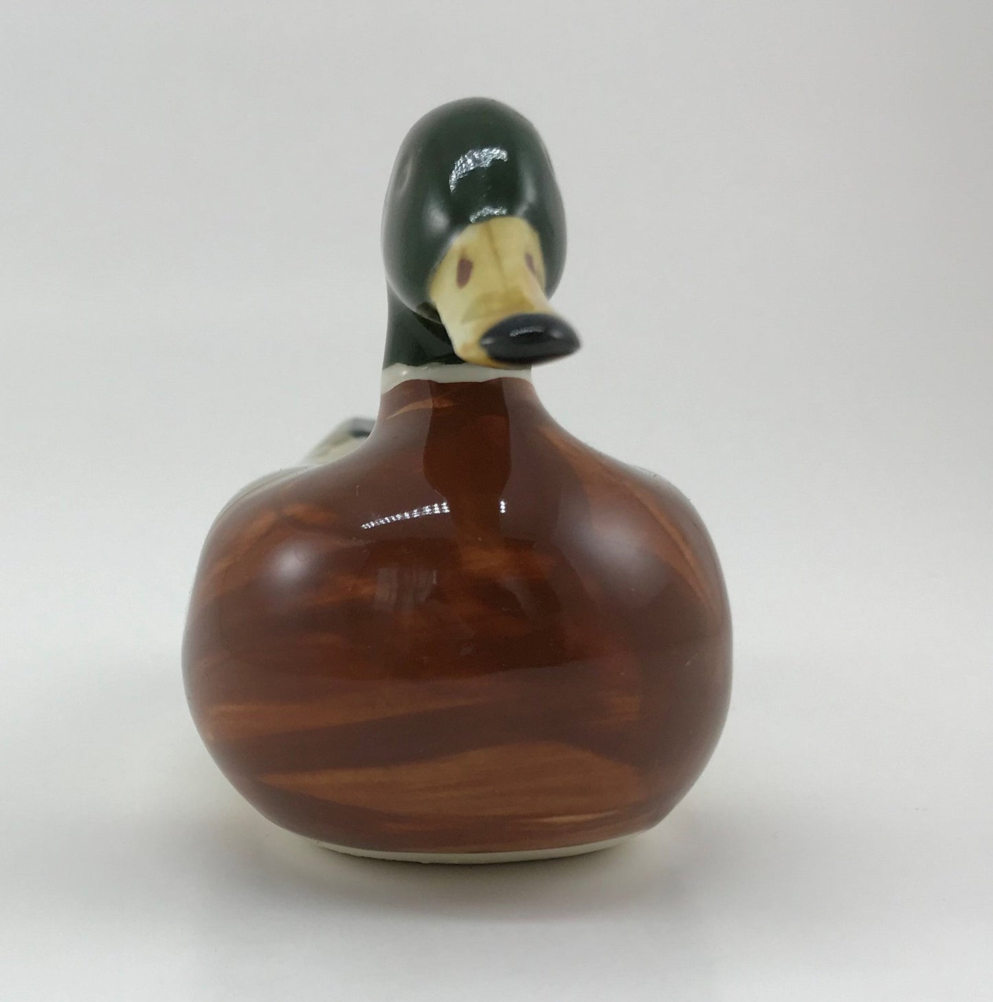 Goss Mallard Duck Planter, Hand-painted Glazed Porcelain, Mid-century