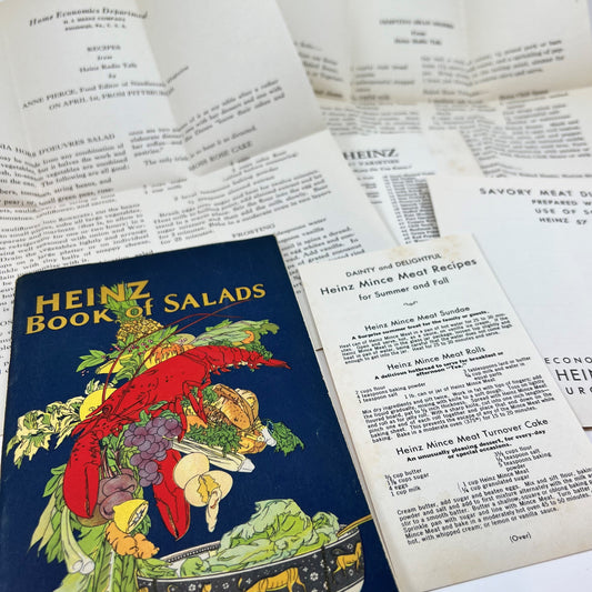 Heinz Book of Salads Cookbook, 1925