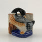 Occupied Japan Ceramic Duck Wall Pocket Planter 1940s