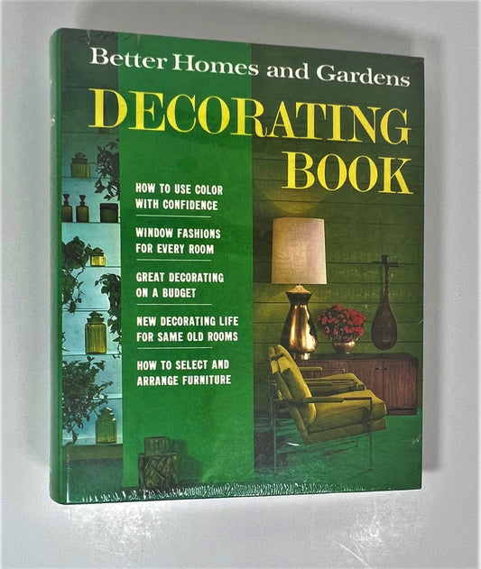 Better Homes and Gardens Decorating Book, 1968 MCM Decor